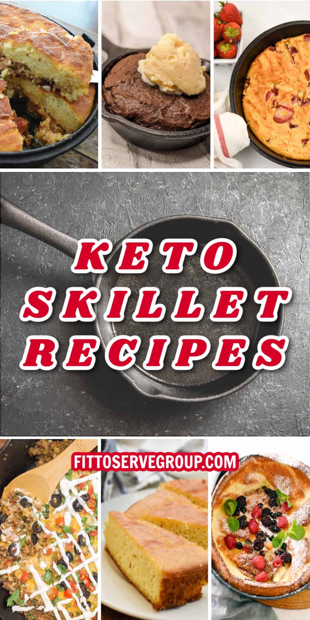 Keto Skillet Recipes Pin