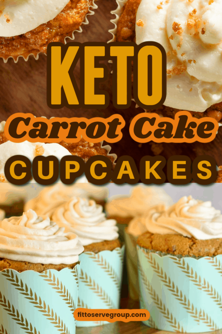 Keto Carrot Cake Cupcakes · Fittoserve Group