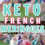 keto french meringues pin