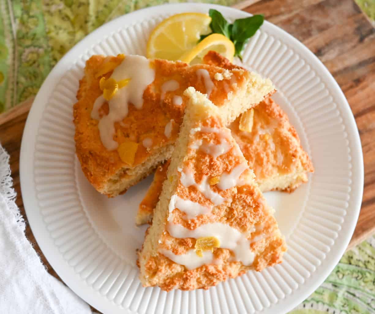 Keto Lemon Scones · Fittoserve Group