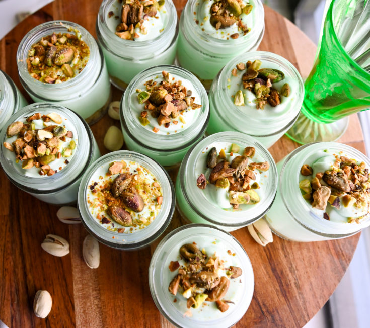 Keto Pistachio NoBake Cheesecake (Minis) · Fittoserve Group