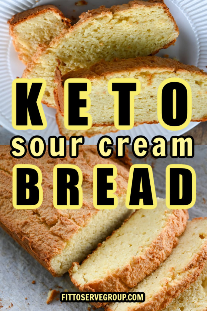 easy keto sour cream bread