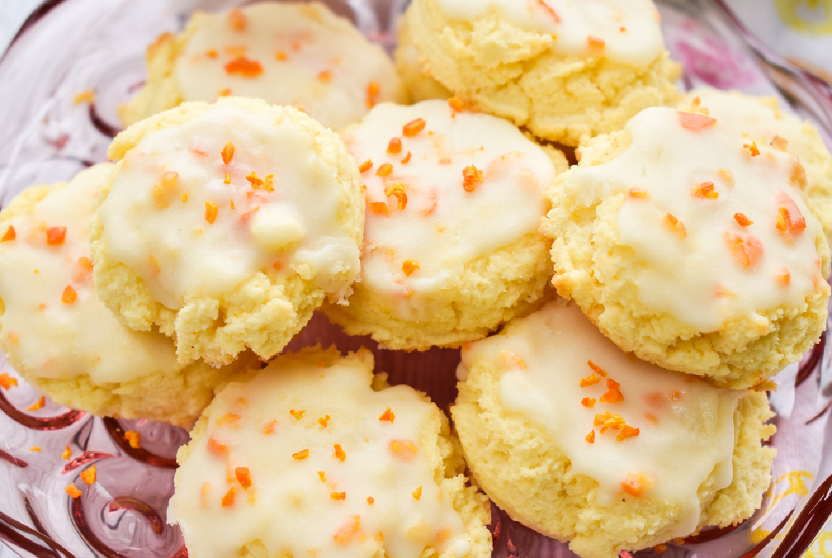 Keto Orange Cookies