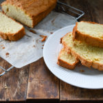 keto sour cream bread sliced and served