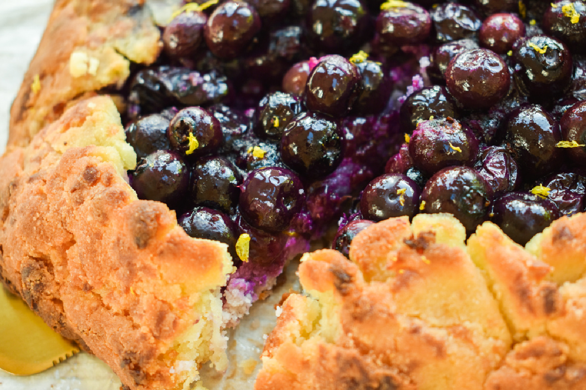 Keto Blueberry Galette · Fittoserve Group