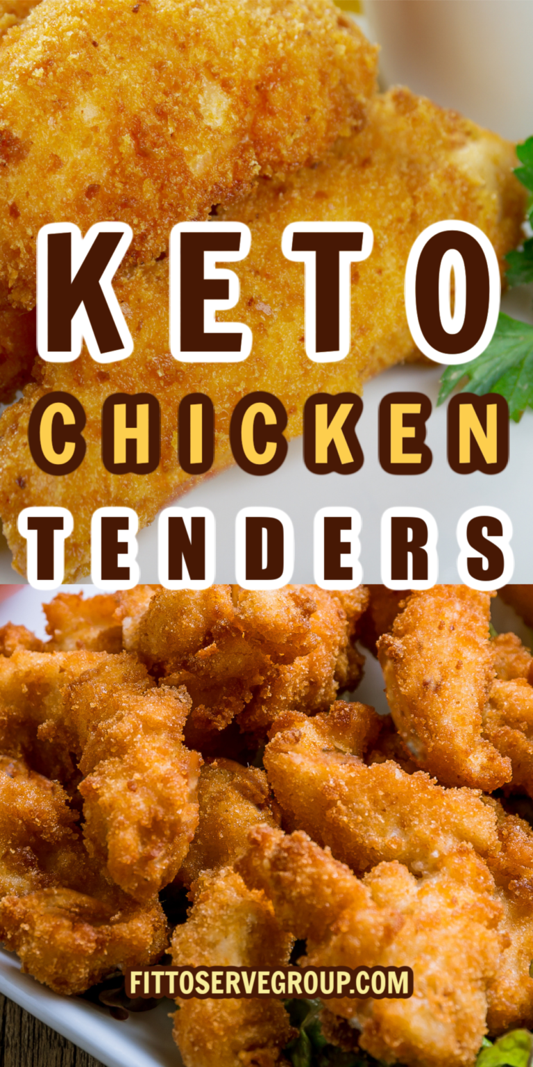 Keto Fried Chicken Tenders · Fittoserve Group