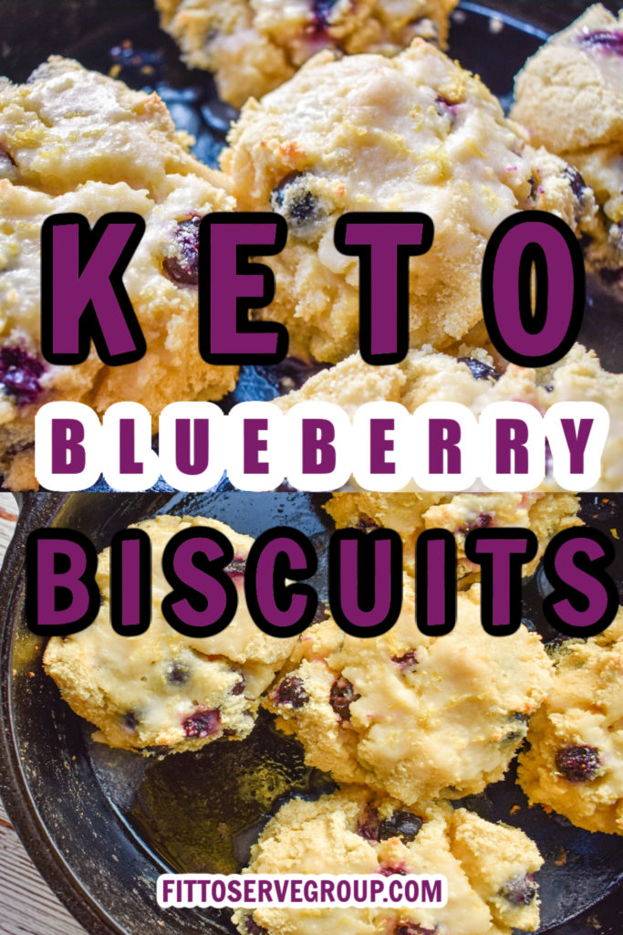 Keto Blueberry Biscuits