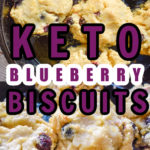 Keto Blueberry Biscuits