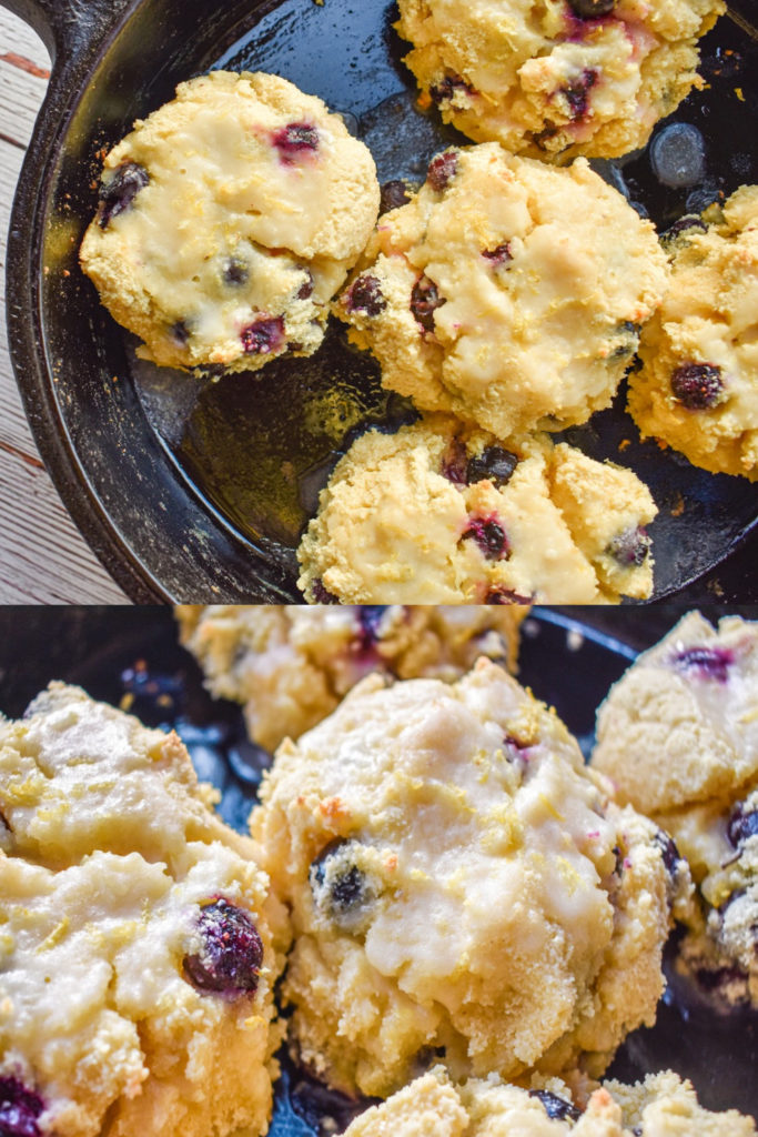 Easy Keto Blueberry Biscuits
