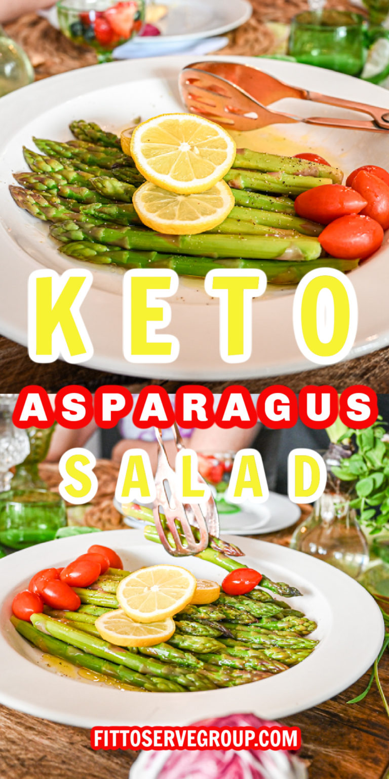 Keto Asparagus Salad · Fittoserve Group