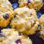 low carb blueberry biscuits
