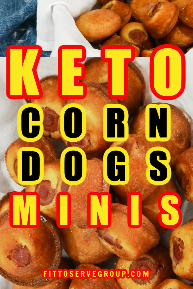 Easy Keto Corn Dogs (Minis) · Fittoserve Group