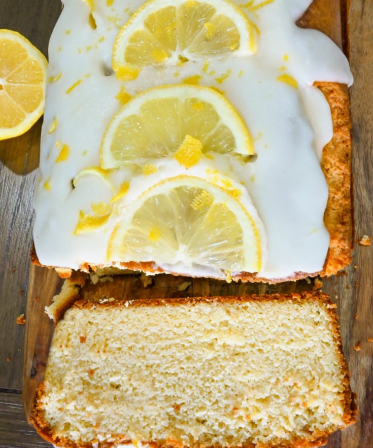 Keto Lemon Pound Cake (Gluten-Free)