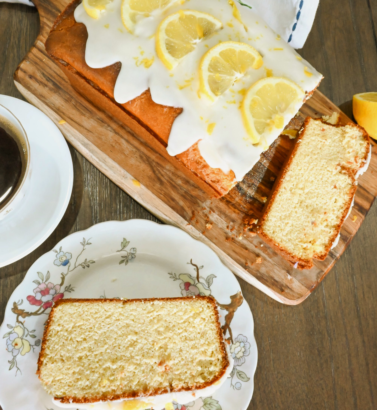 Low Carb Lemon Pound Cake