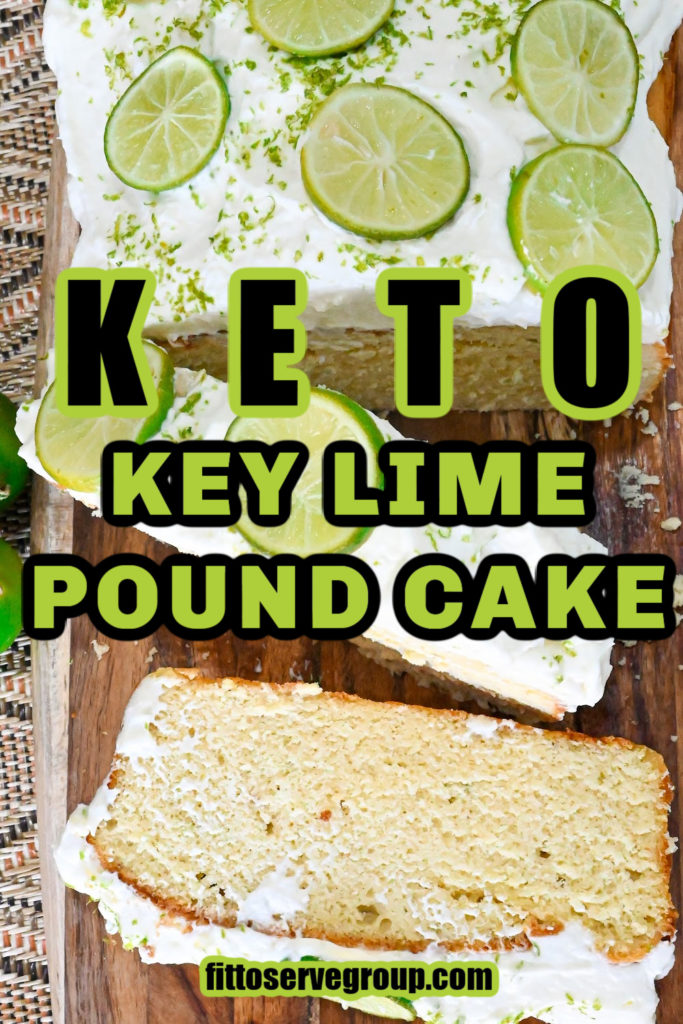 Keto Key Lime Pound Cake