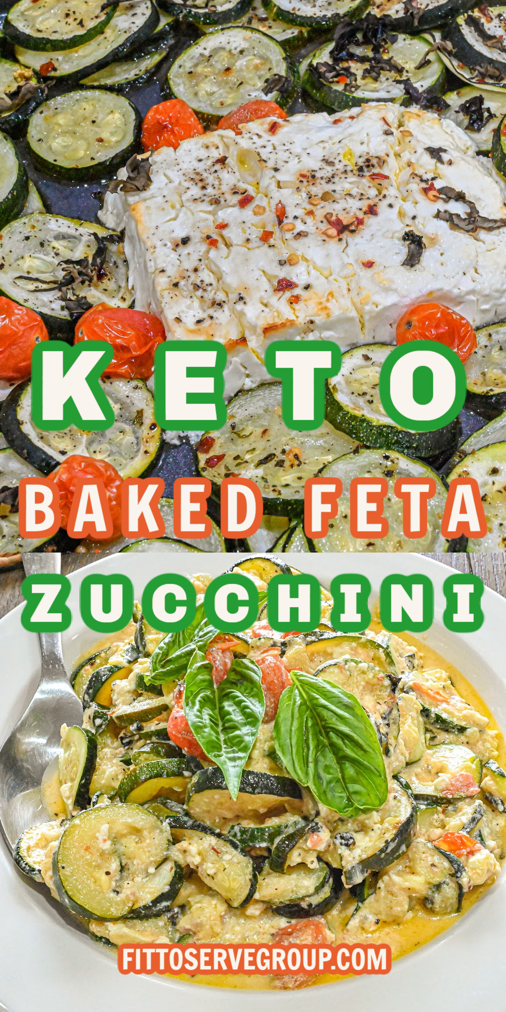 Keto Baked Feta Zucchini Pin