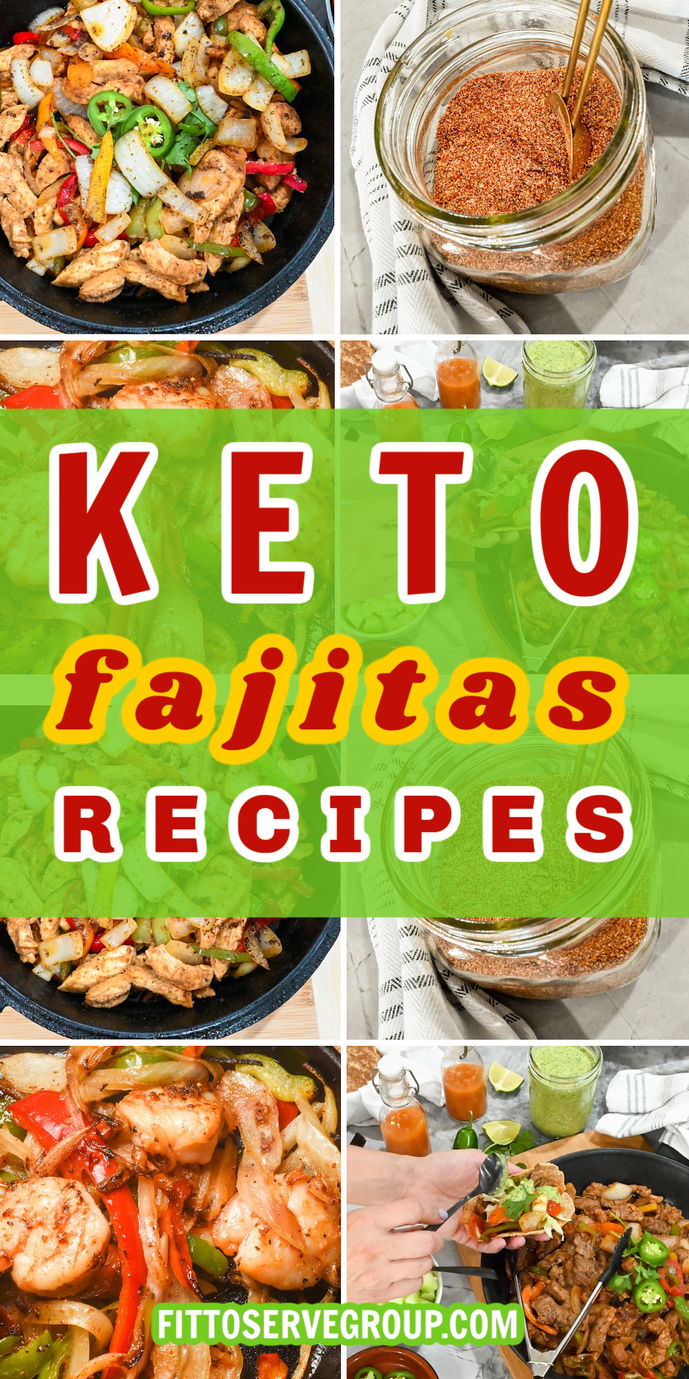 Keto Fajitas Recipes Pin