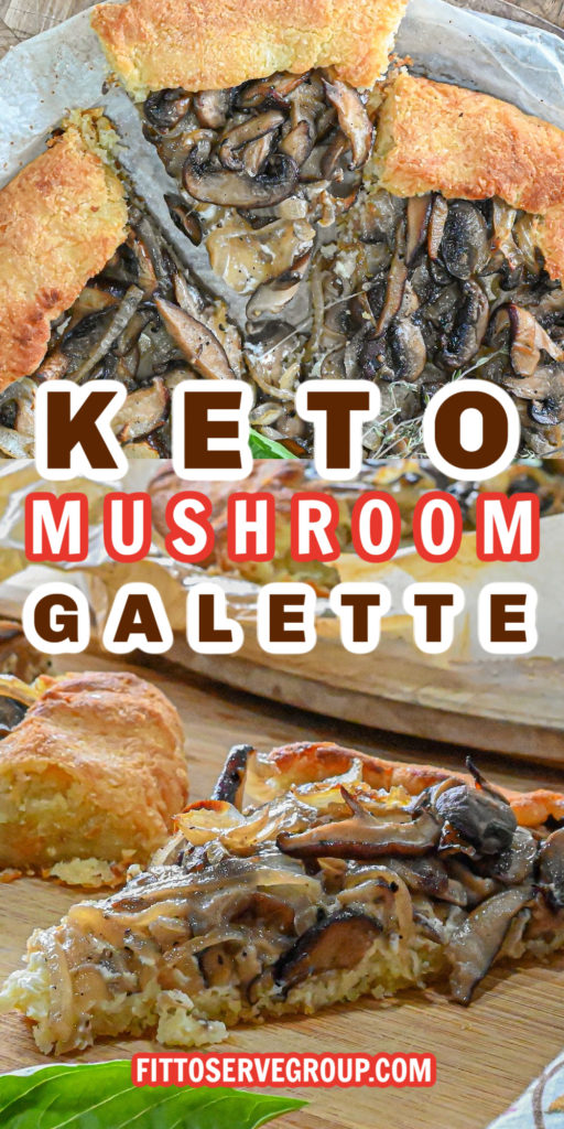 keto mushroom galette