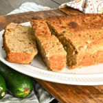 keto zucchini bread display