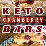 Keto Cranberry Bars