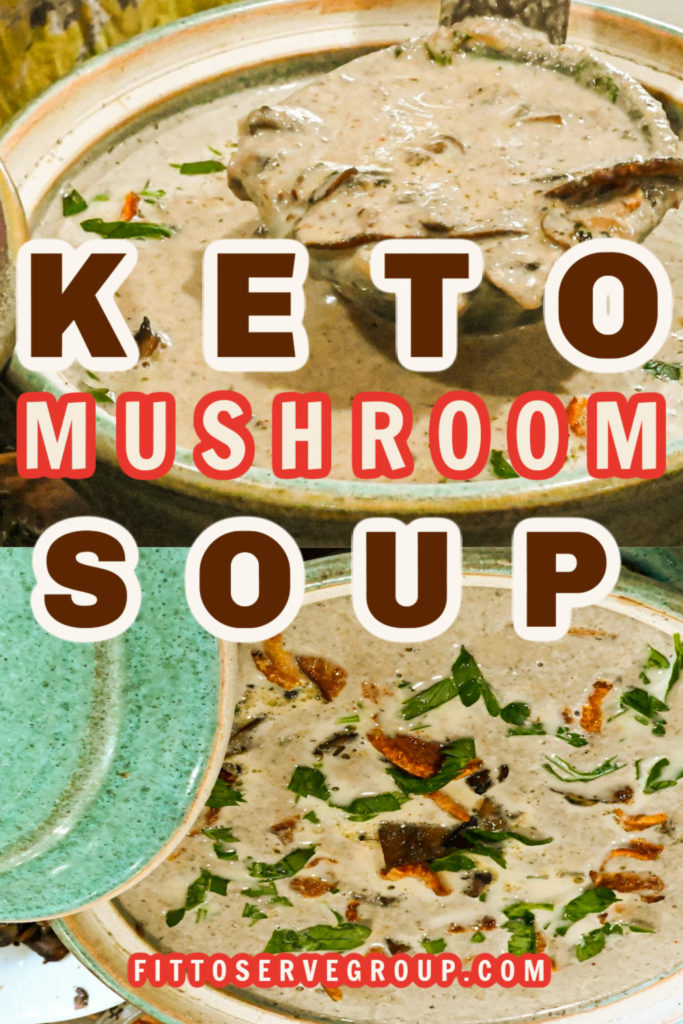 Keto Cream Of Mushroom Soup