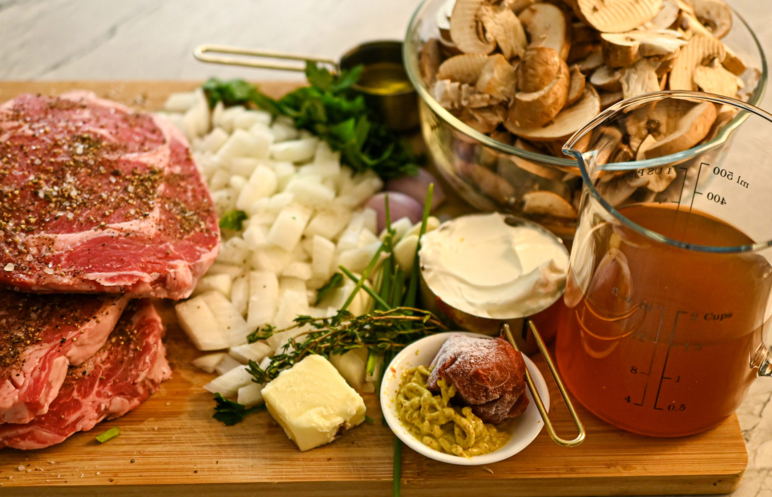 Keto Ribeye Stroganoff · Fittoserve Group