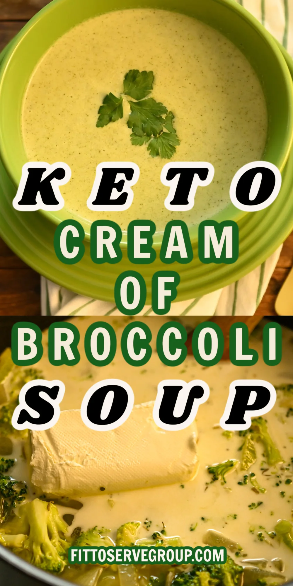 Keto Cream Of Broccoli Soup · Fittoserve Group