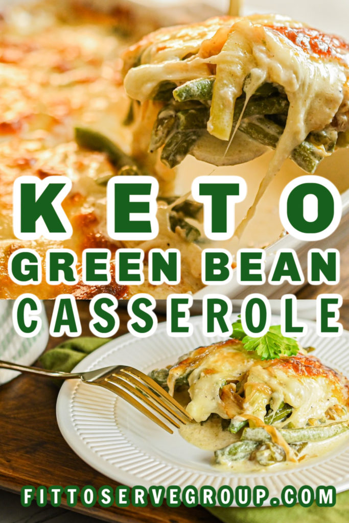 Keto Green Bean Casserole, Gluten-Free