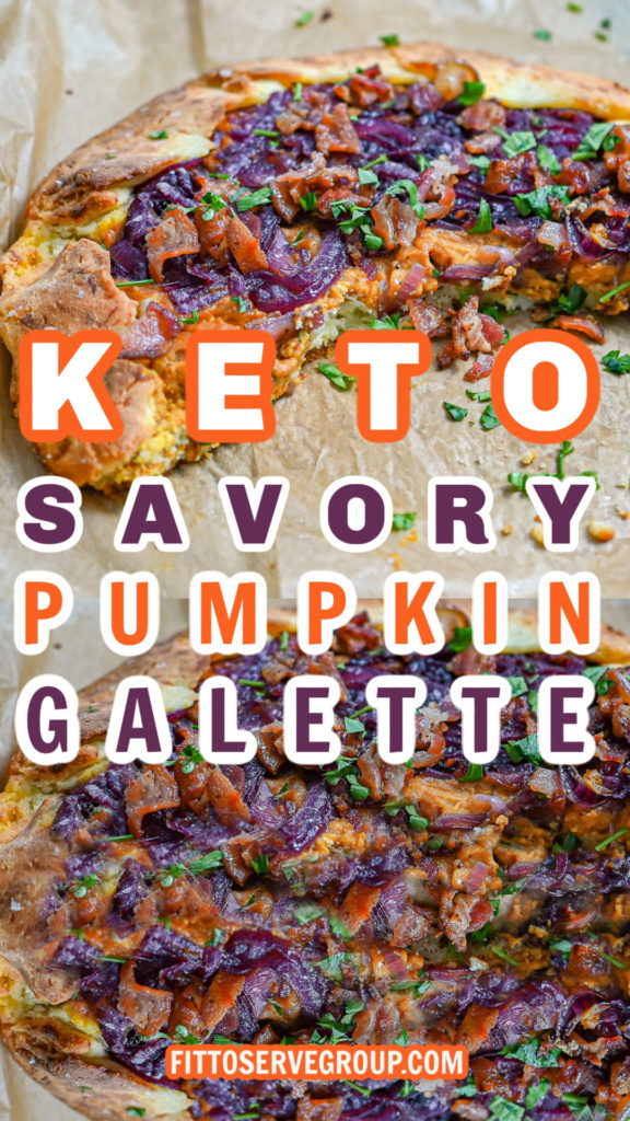 Keto Savory Pumpkin Galette 