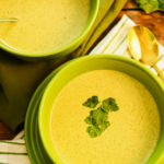 Keto cream of broccoli soup gluten-free