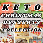 Keto Christmas Desserts Pin