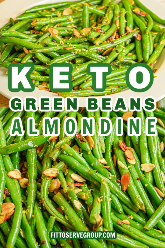 Keto Green Beans Almondine easy