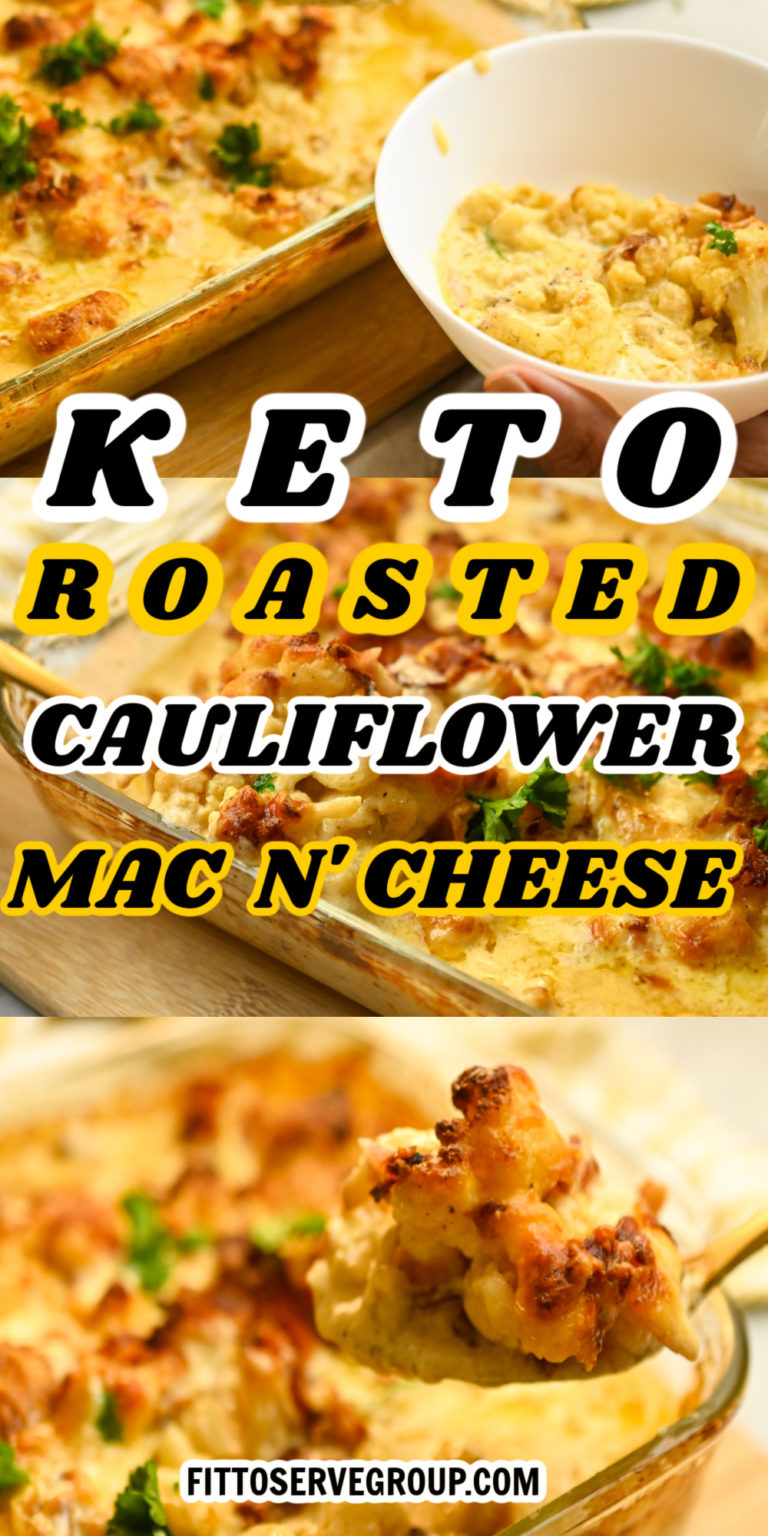 Keto Roasted Cauliflower 