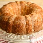 low carb rum bundt cake