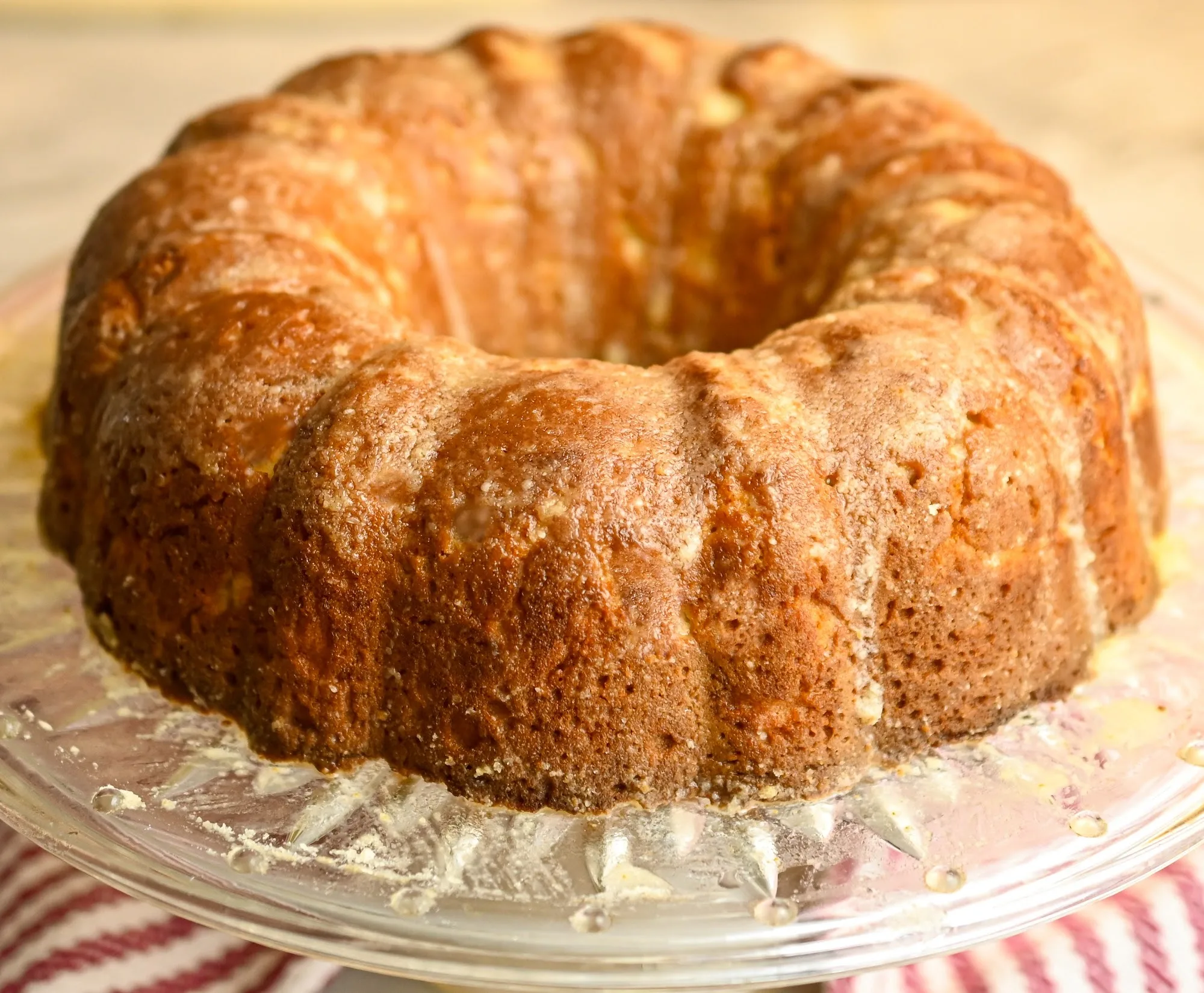 low carb rum bundt cake