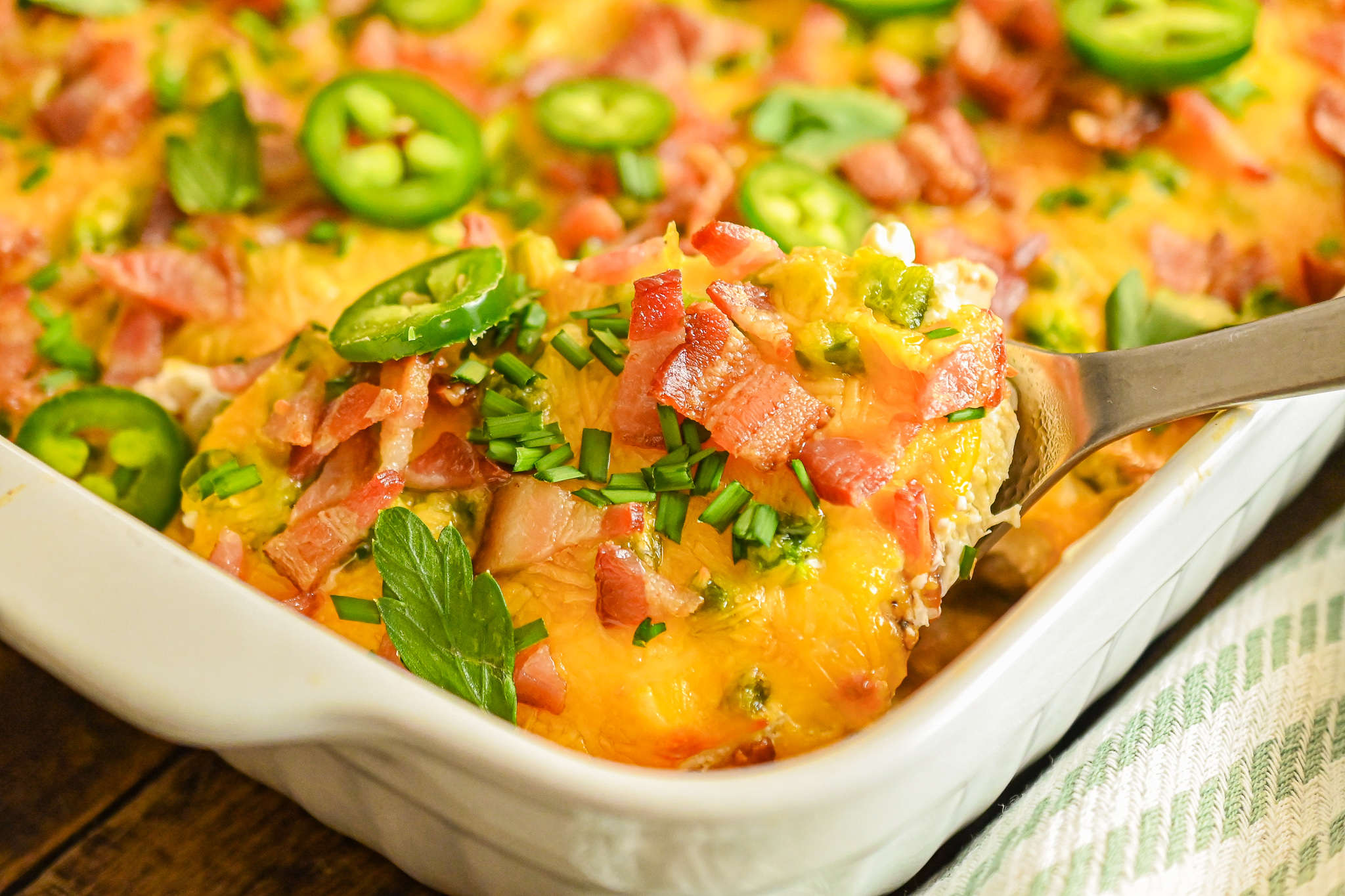 Keto Jalapeño Popper Chicken Casserole · Fittoserve Group