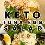 Keto tuna egg salad