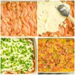 keto jalapeno popper chicken casserole process picture