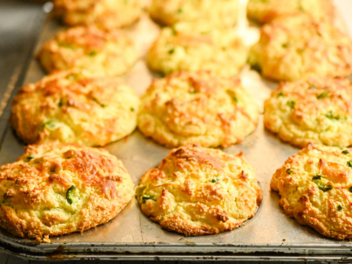 Gluten-free Mexican cornbread baked in a muffin tin