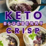 Keto Blueberry Crisp Pin