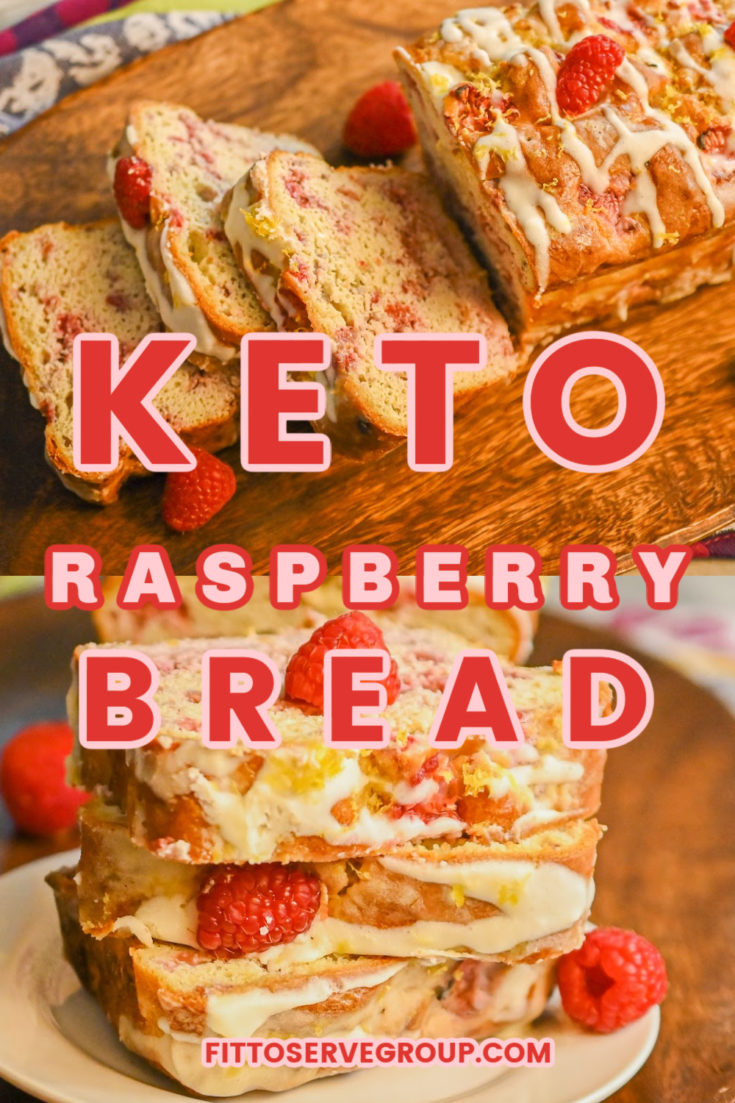 Keto Raspberry Bread pin