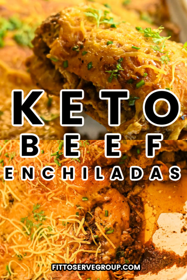 Keto Beef Enchiladas [Easy] · Fittoserve Group