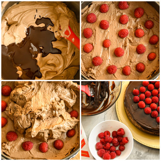 Keto Raspberry Chocolate Cheesecake · Fittoserve Group