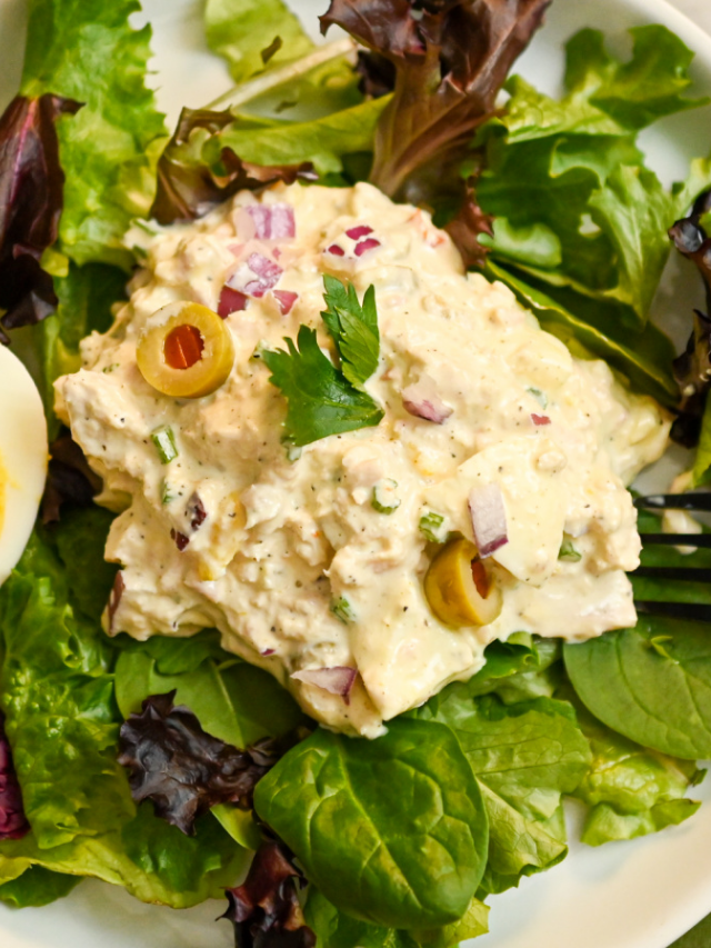 Tuna Egg Salad [Keto] Story · Fittoserve Group
