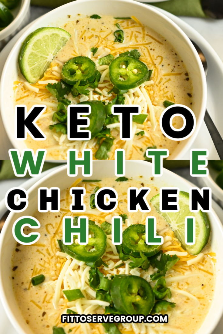 Keto White Chicken Chili