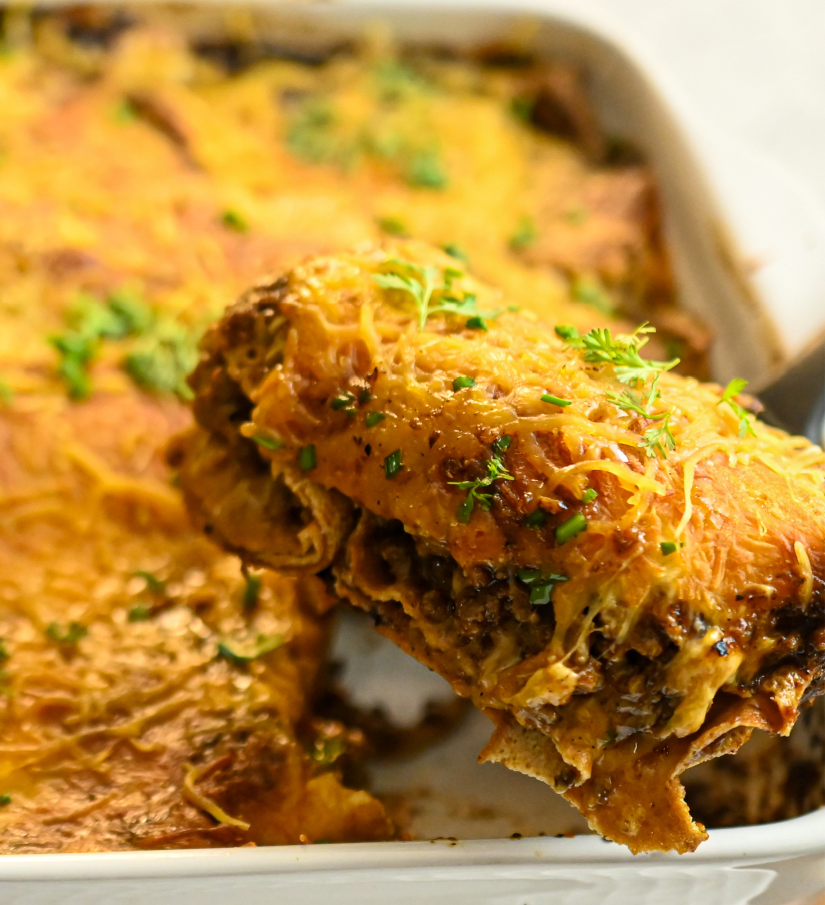 Keto Beef Enchiladas