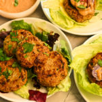 keto chicken burgers featured image