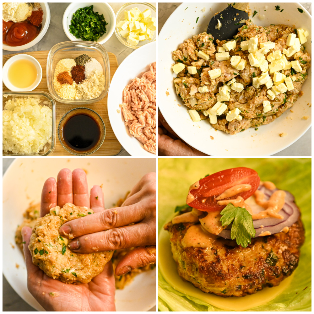 Keto Chicken Burgers (Juicy) · Fittoserve Group