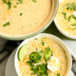 keto-friendly white chicken chili