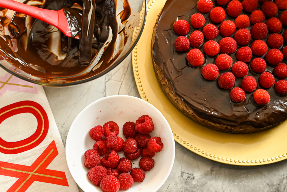 Keto Raspberry Chocolate Cheesecake · Fittoserve Group